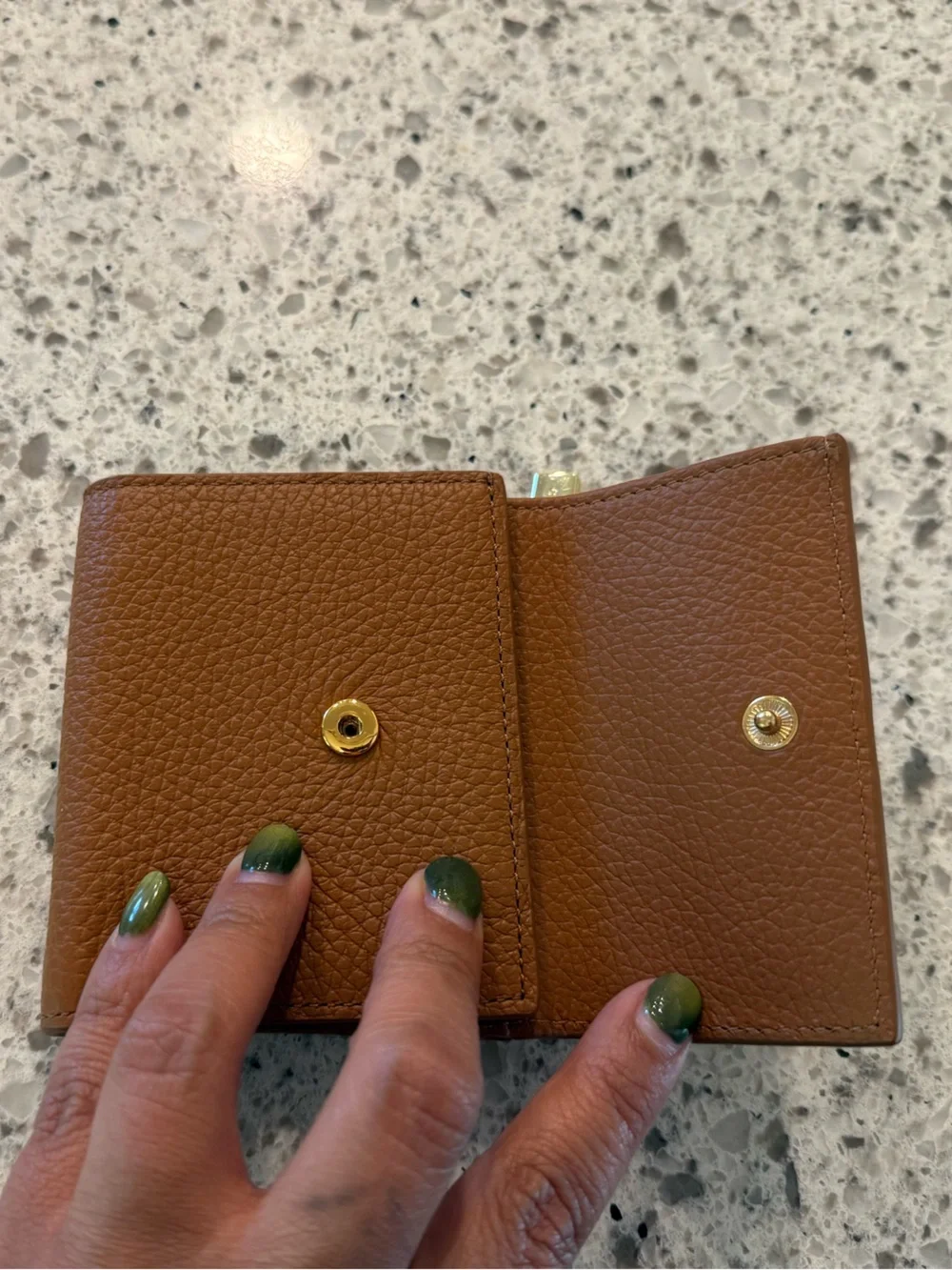 Coccinelle Italian Leather Card & Compact Wallet